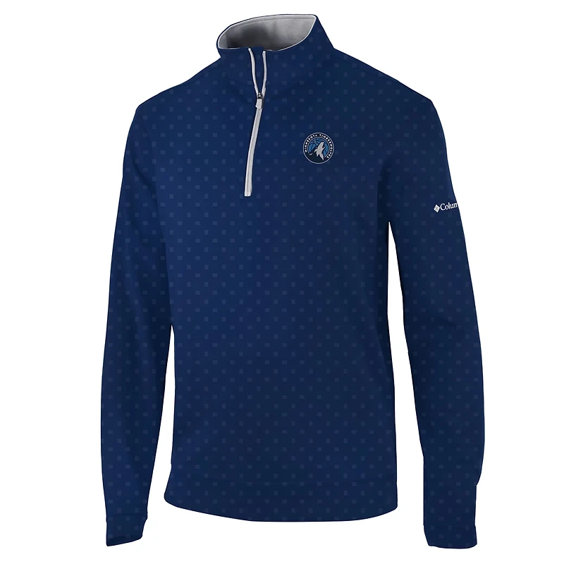 Columbia Minnesota Timberwolves Wickham Hills Omni-Wick Quarter-Zip Jacket