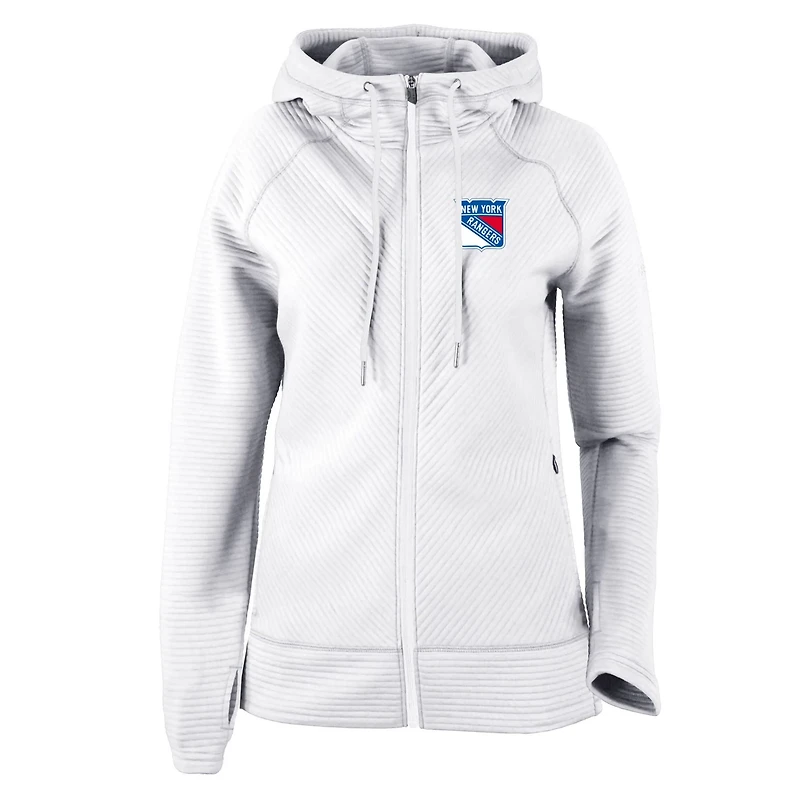 Columbia New York Rangers Omni-Wick Pack It Up Full-Zip Jacket