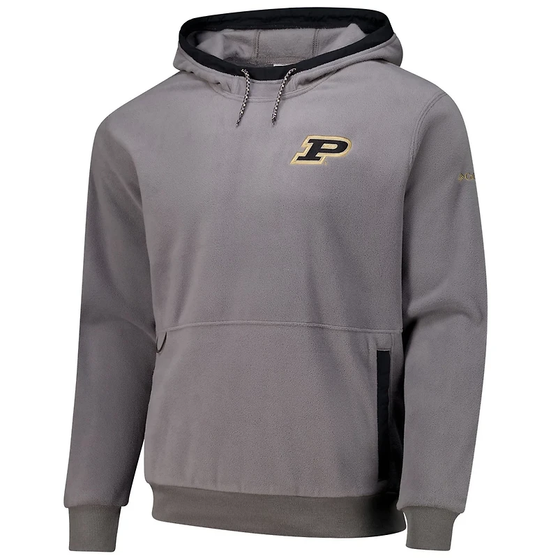 Columbia Purdue Boilermakers Flanker Fleece Pullover Hoodie