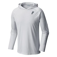 Columbia San Antonio Spurs Terminal Tackle Long Sleeve Hoodie T-Shirt