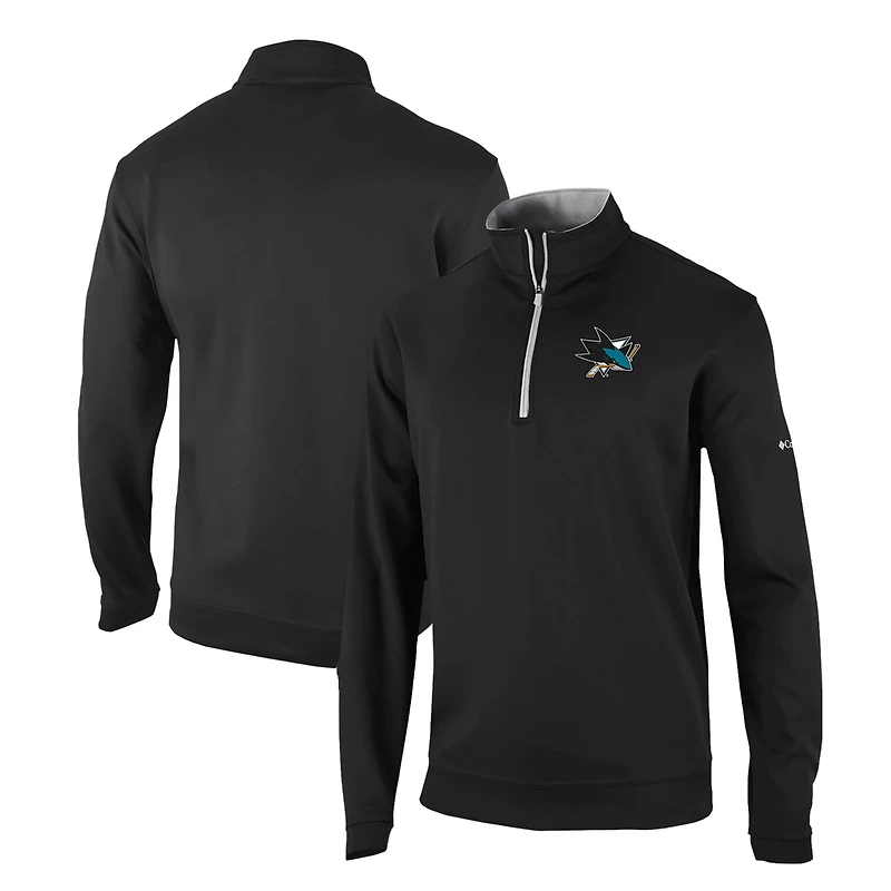 Columbia San Jose Sharks Omni-Wick Wickhams Hills Half-Zip Pullover Top