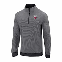 Columbia Sportswear Men’s Chicago Bulls Omni-Wick Even Lie 1/4-Zip Pullover Top