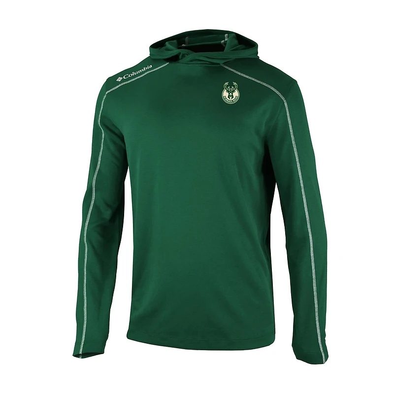 Columbia Sportswear Men's Milwaukee Bucks Omni-Wick Shotgun Pullover Hoodie