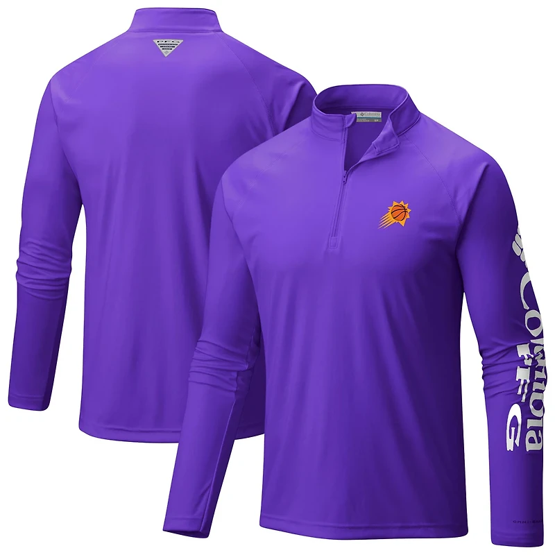 Columbia Sportswear Men's Phoenix Suns PFG Terminal Tackle 1/4 Zip Top
