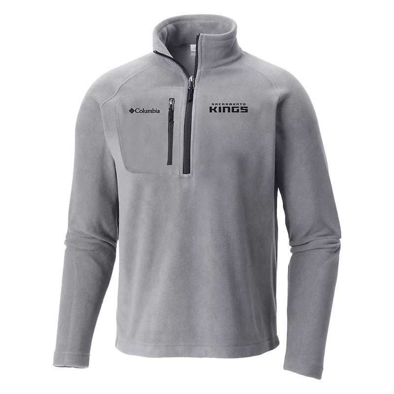 Columbia Sportswear Men's Sacramento Kings Fast Trek III 1/2 Zip Fleece Pullover