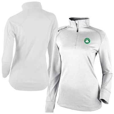Columbia Sportswear Women's Boston Celtics Omni-Wick Shotgun 2.0 1/4-Zip Pullover Top