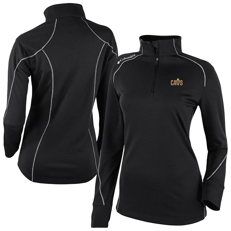 Columbia Sportswear Women’s Cleveland Cavaliers Omni-Wick Shotgun 2.0 1/4-Zip Pullover Top