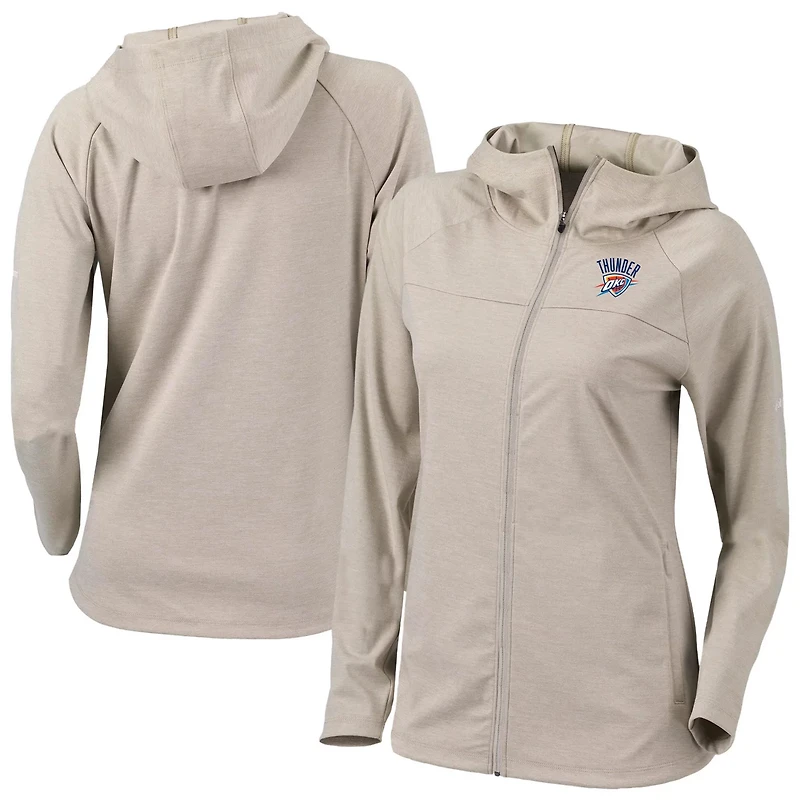 Columbia Sportswear Women's Oklahoma City Thunder Omni-Wick Half Shot Full Zip Hoodie