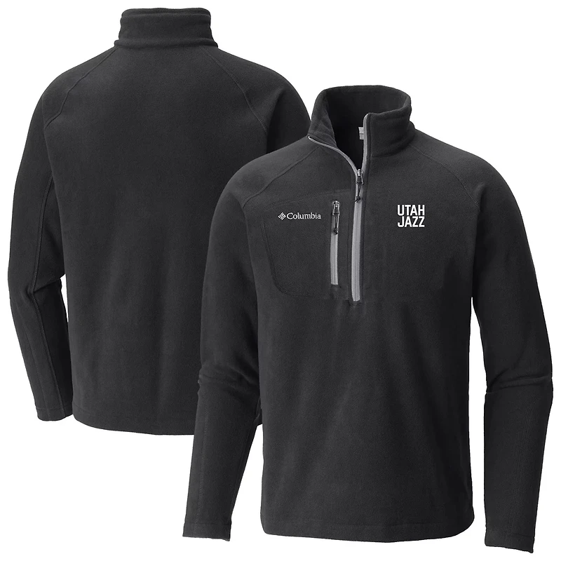 Columbia Utah Jazz Fast Trek III Half-Zip Fleece Pullover