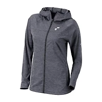 Columbia Utah Jazz Omni-Wick Half Shot Full-Zip Hoodie