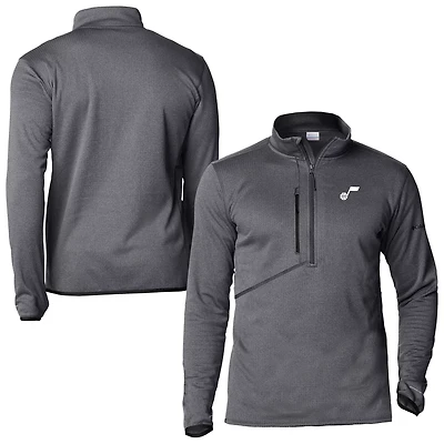 Columbia Utah Jazz Park View Fleece Half-Zip Top