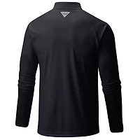 Columbia Utah Jazz PFG Terminal Tackle Quarter-Zip Top
