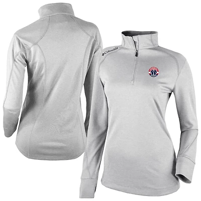 Columbia Washington Wizards Omni-Wick Shotgun 20 Quarter-Zip Pullover Top