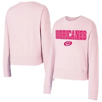 Concepts Sport Carolina Hurricanes Tonal Pullover Sweatshirt