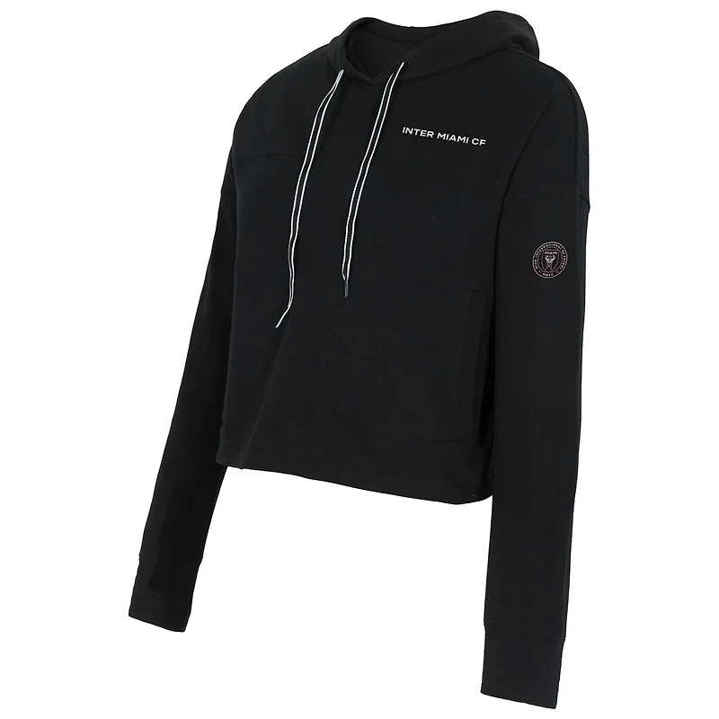 Concepts Sport Inter Miami CF Elevation Tri-Blend Long Sleeve Pullover Hoodie