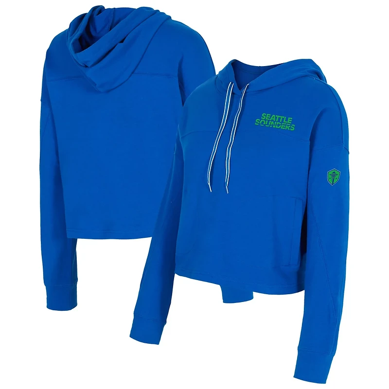 Concepts Sport Seattle Sounders FC Elevation Tri-Blend Long Sleeve Pullover Hoodie