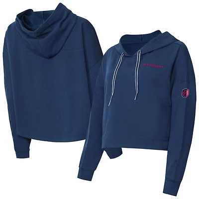 Concepts Sport St Louis City SC Elevation Tri-Blend Long Sleeve Pullover Hoodie