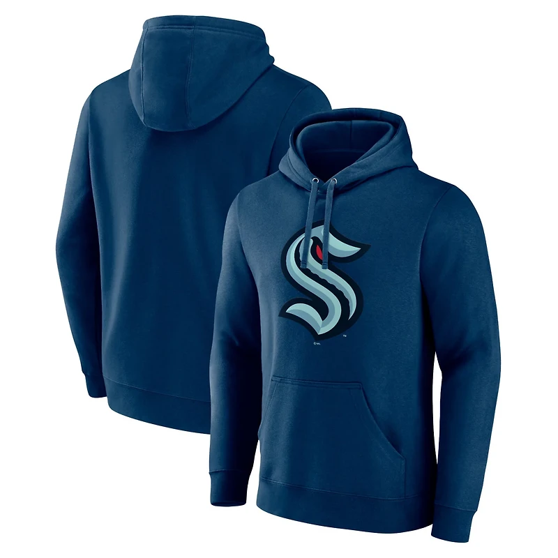 Deep Sea Seattle Kraken Primary Logo Pullover Hoodie