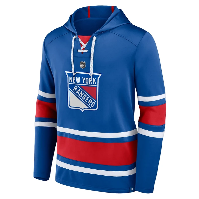 Fanatics Artemi Panarin New York Rangers Name  Number Lace-Up Pullover Hoodie