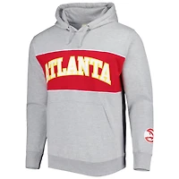Fanatics Atlanta Hawks Wordmark French Terry Pullover Hoodie