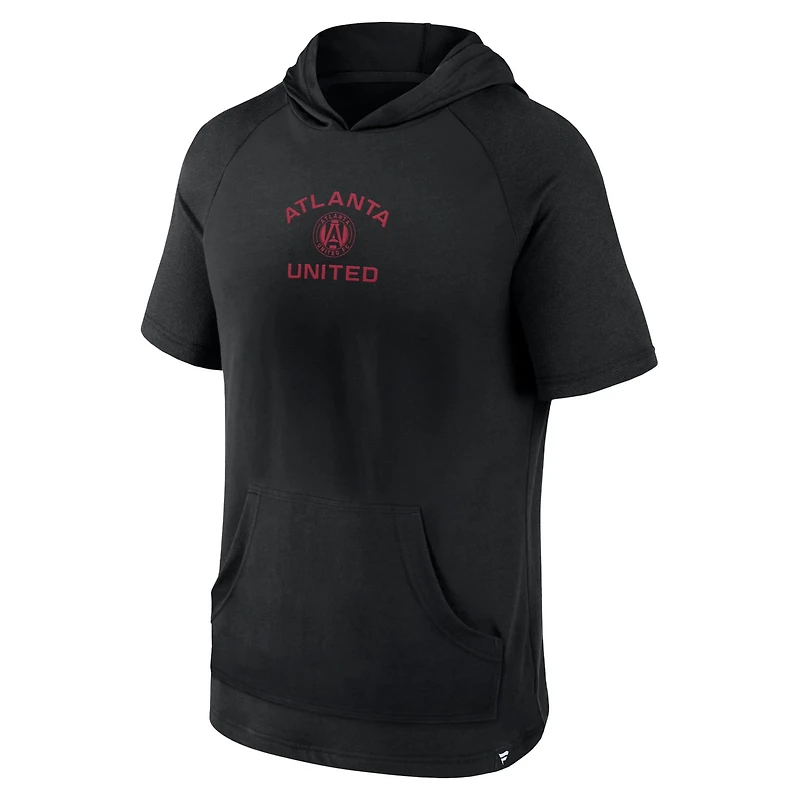 Fanatics Atlanta United FC Match Raglan Short Sleeve Pullover Hoodie
