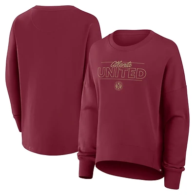 Fanatics Atlanta United FC Oversized Captain Arm Band Pullover Sweatshirt