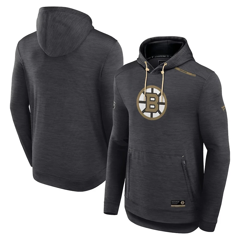 Fanatics Boston Bruins Authentic Pro Tech Pullover Hoodie