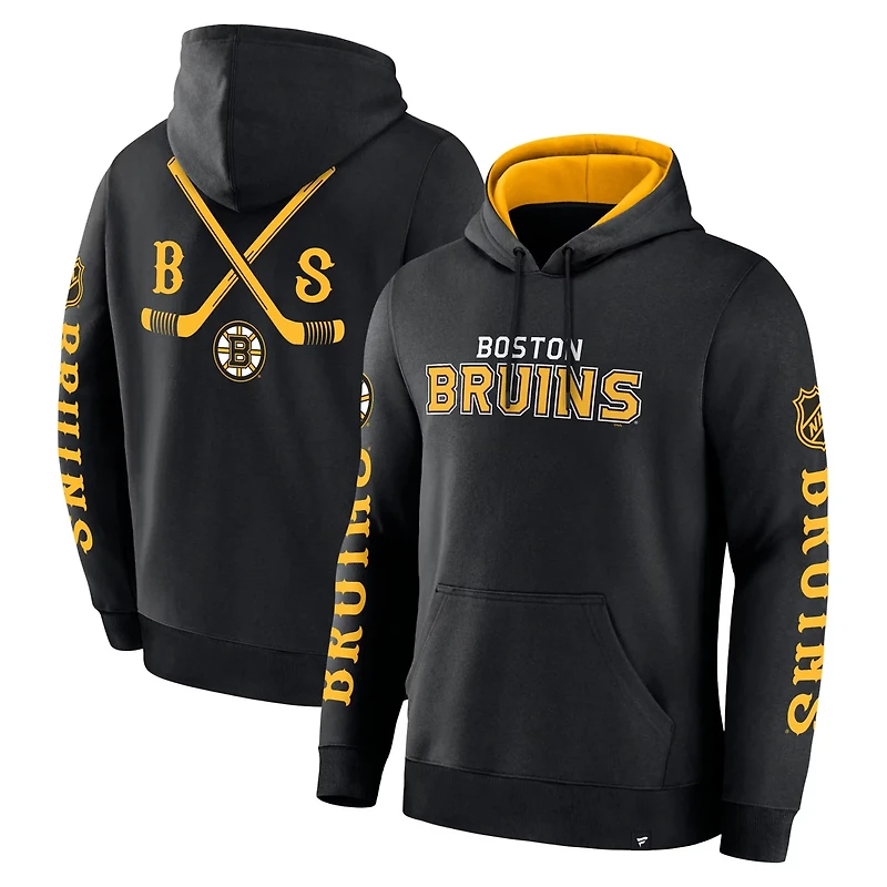 Fanatics Boston Bruins Big City Legacy Fleece Pullover Hoodie
