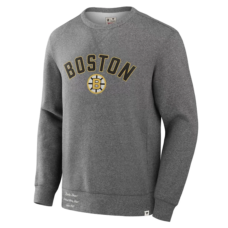 Fanatics Boston Bruins Decades Collection Legendary Fleece Pullover Sweatshirt