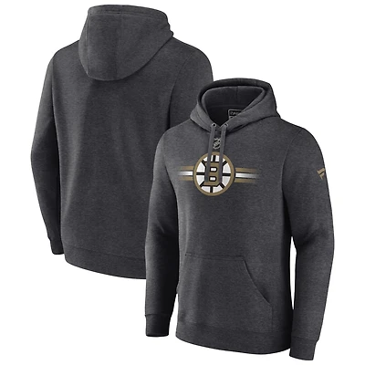 Fanatics Branded Boston Bruins Authentic Pro Secondary Pullover Hoodie
