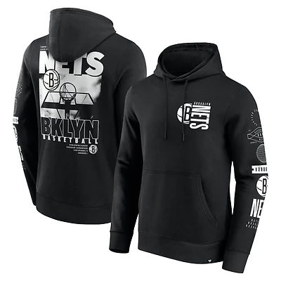 Fanatics Brooklyn Nets Game Time Crossover Pullover Hoodie