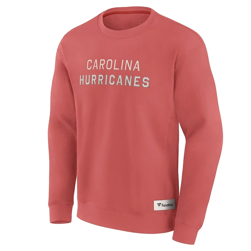 Fanatics Carolina Hurricanes Elements Future Ground Lettering Pullover Sweatshirt