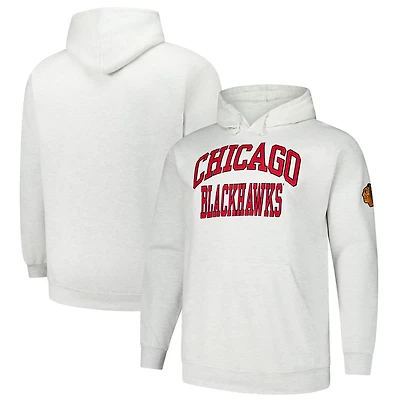 Fanatics Chicago Blackhawks Big  Tall Fleece Pullover Hoodie