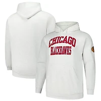 Fanatics Chicago Blackhawks Big  Tall Fleece Pullover Hoodie