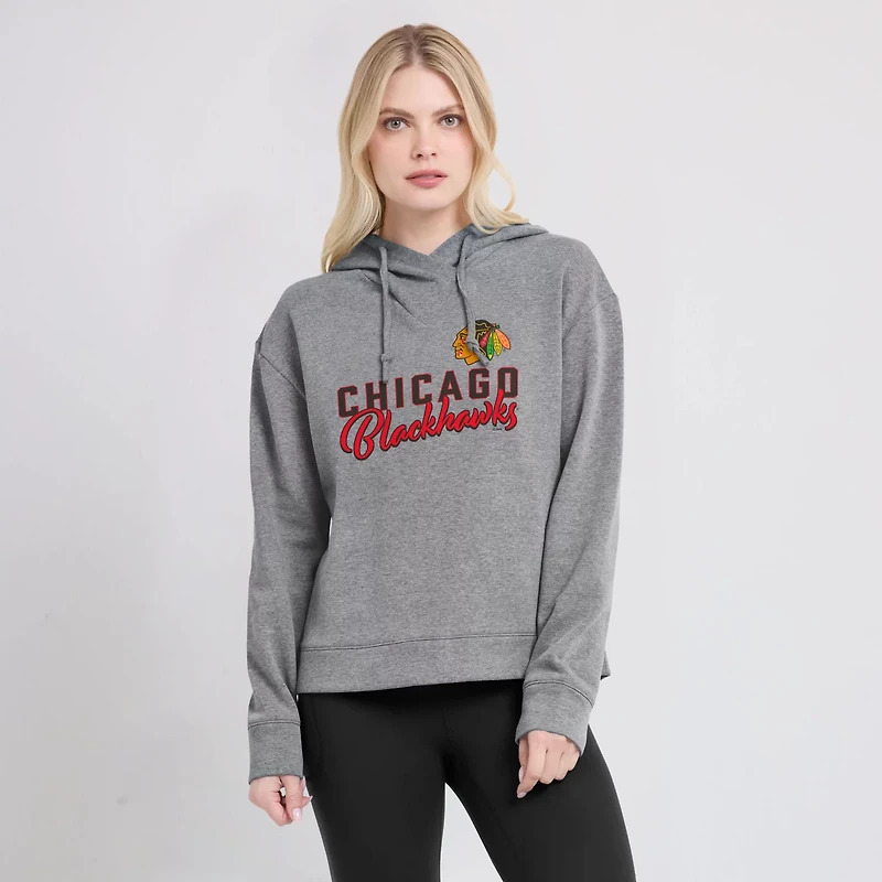Fanatics Chicago Blackhawks Script Favorite Pullover Hoodie