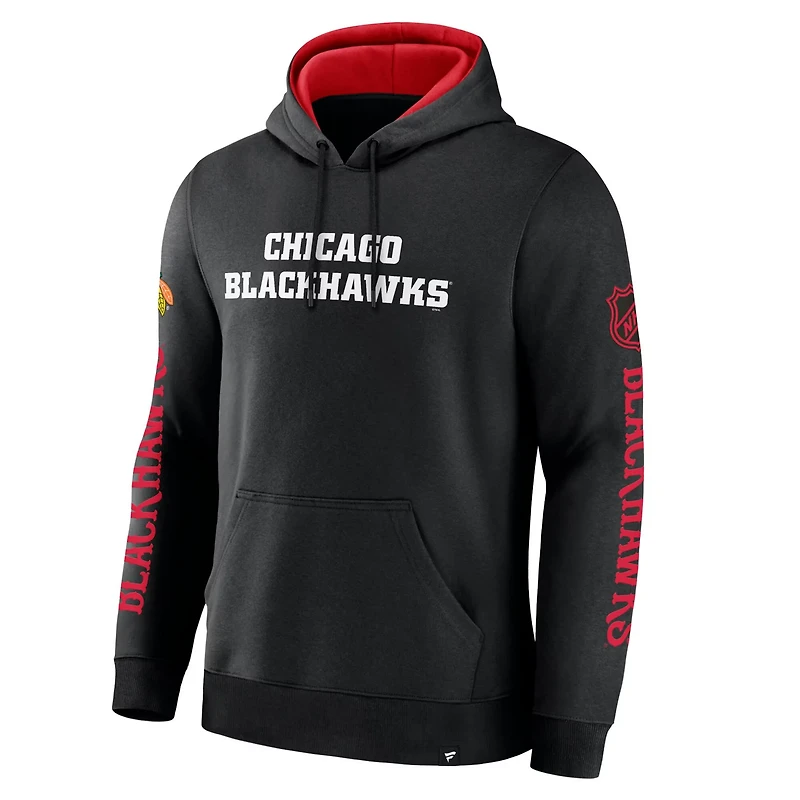 Fanatics Chicago hawks Big City Legacy Fleece Pullover Hoodie