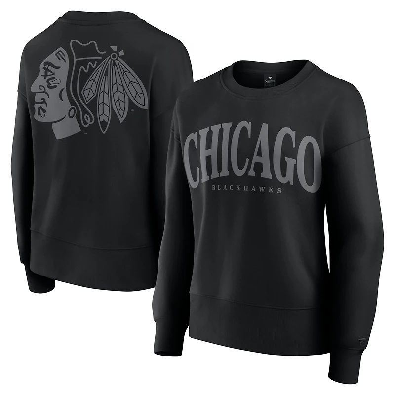 Fanatics Chicago hawks Elements Flow Pullover Sweatshirt