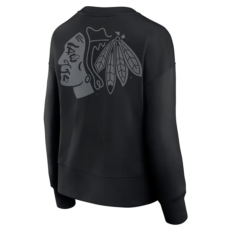 Fanatics Chicago hawks Elements Flow Pullover Sweatshirt