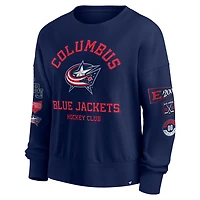 Fanatics Columbus Blue Jackets Go Team Pullover Sweatshirt
