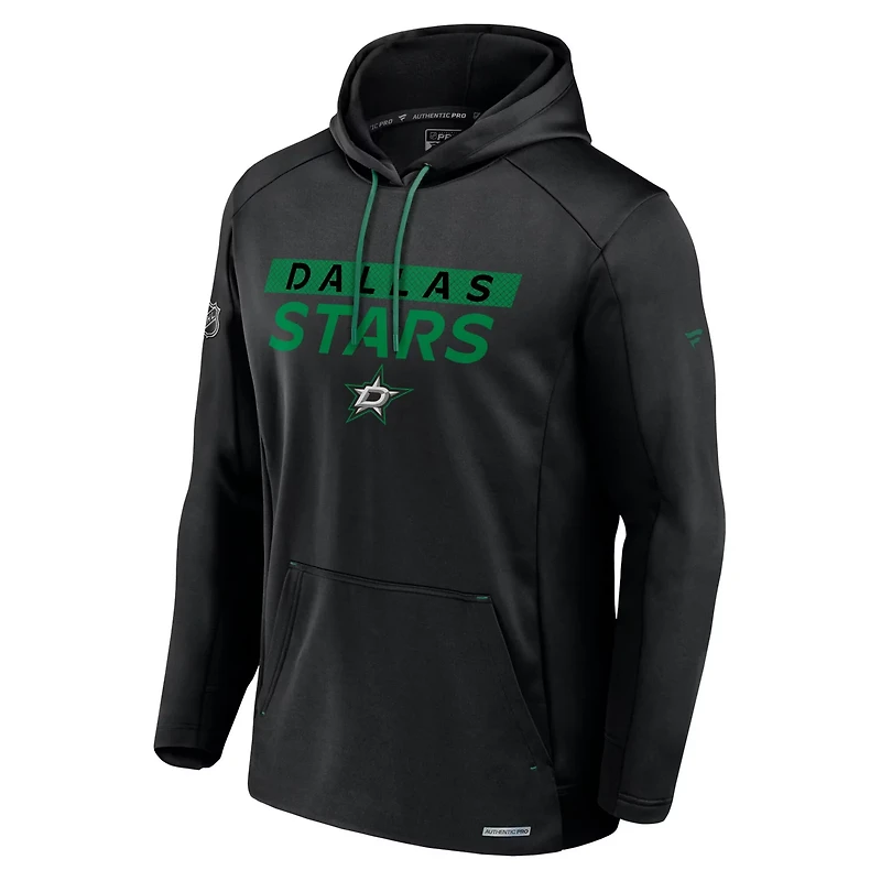 Fanatics Dallas Stars Authentic Pro Rink Fleece Pullover Hoodie