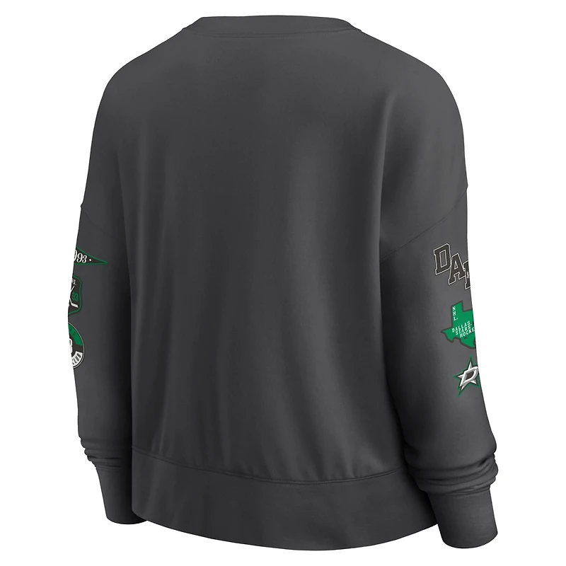 Fanatics Dallas Stars Go Team Pullover Sweatshirt
