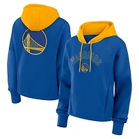 Fanatics Deep Golden State Warriors Post Up Boxy Pullover Hoodie