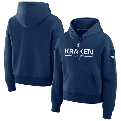 Fanatics Deep Sea Seattle Kraken Authentic Pro Primary Pullover Hoodie