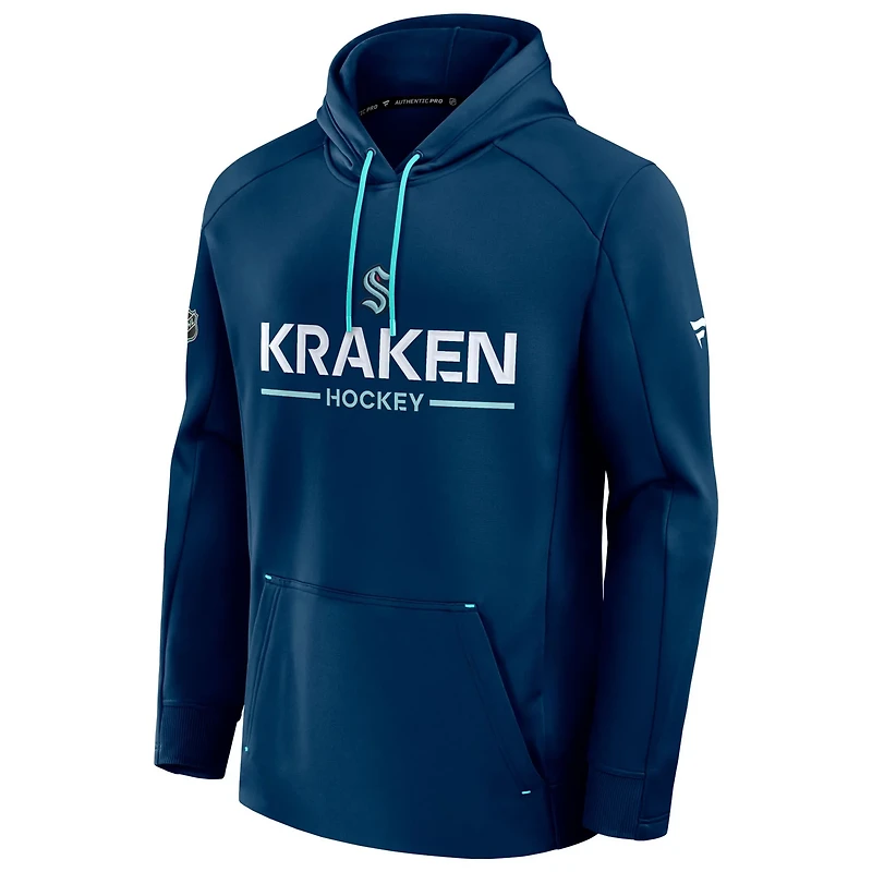 Fanatics Deep Sea Seattle Kraken Authentic Pro Rink Hoodie