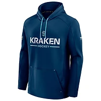 Fanatics Deep Sea Seattle Kraken Authentic Pro Rink Hoodie