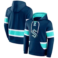 Fanatics Deep Sea Seattle Kraken Powerplay Warrior Pullover Hoodie