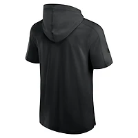 Fanatics Detroit Red Wings Authentic Pro Road Lightweight Short Sleeve Pullover Hoodie