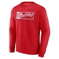 Fanatics Detroit Wings Focus Fleece Pullover Sweatshirt