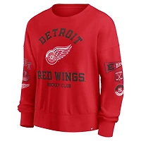 Fanatics Detroit Wings Go Team Pullover Sweatshirt