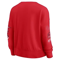 Fanatics Detroit Wings Go Team Pullover Sweatshirt